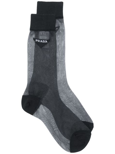 sheer prada socks